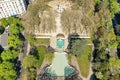 Jardin Darcy dans la ville de Dijon Royalty Free Stock Photo